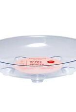 Curtis Wagner Plastics CW Designer Series Heavy Gauge Saucer  - 6in - Round - Clear