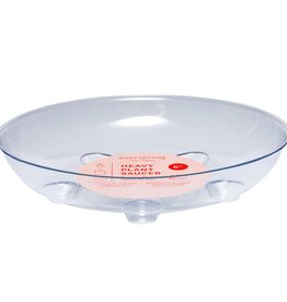 Curtis Wagner Plastics CW Designer Series Heavy Gauge Saucer  - 6in - Round - Clear