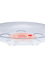 CW Designer Series Heavy Gauge Saucer  - 8in - Round - Clear