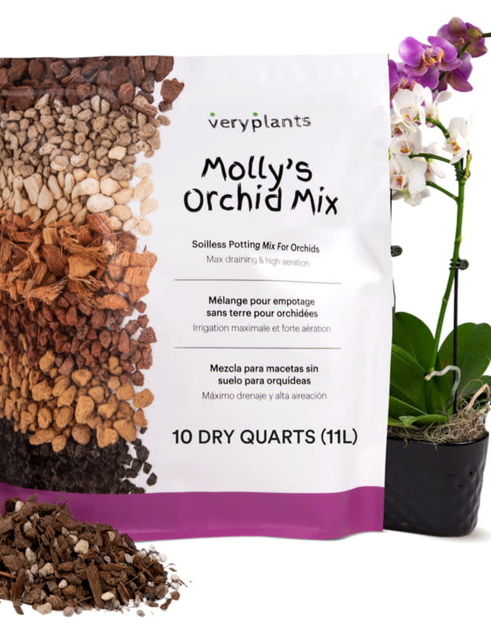 VeryPlants Molly's Orchid Mix • 10 Dry Quarts