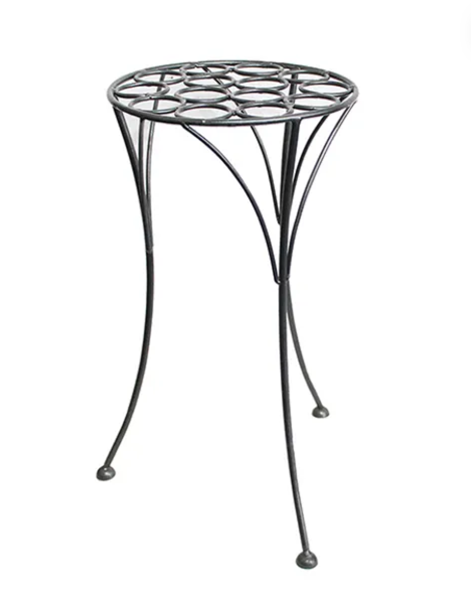 20" Droplet Plant Stand, Graphite