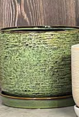 Naomi Planter, 6" x 5.75", Jungle Green