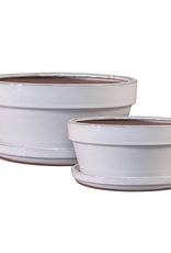 Bulb Pan, 6.5" x 4", White