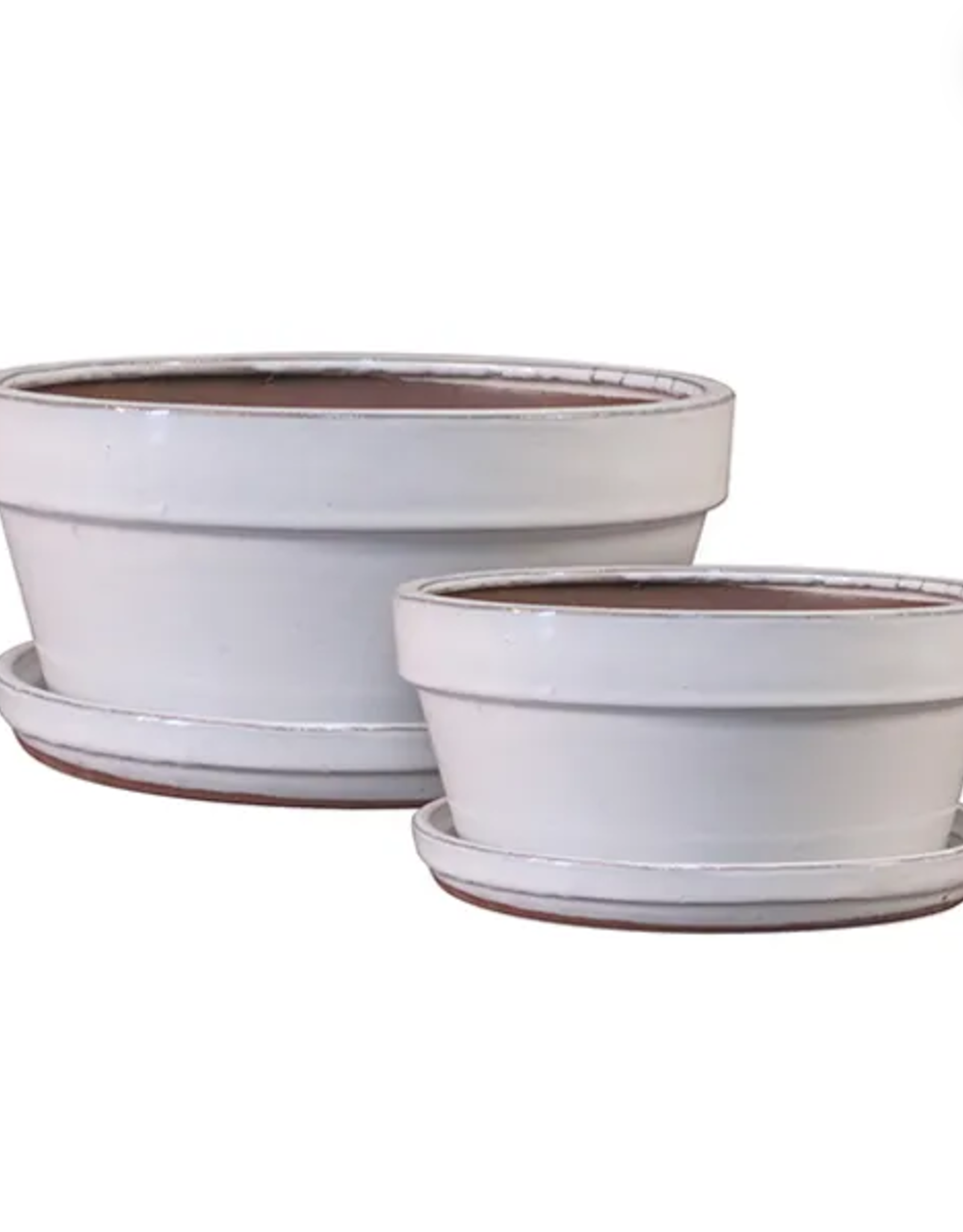 Bulb Pan, 6.5" x 4", White