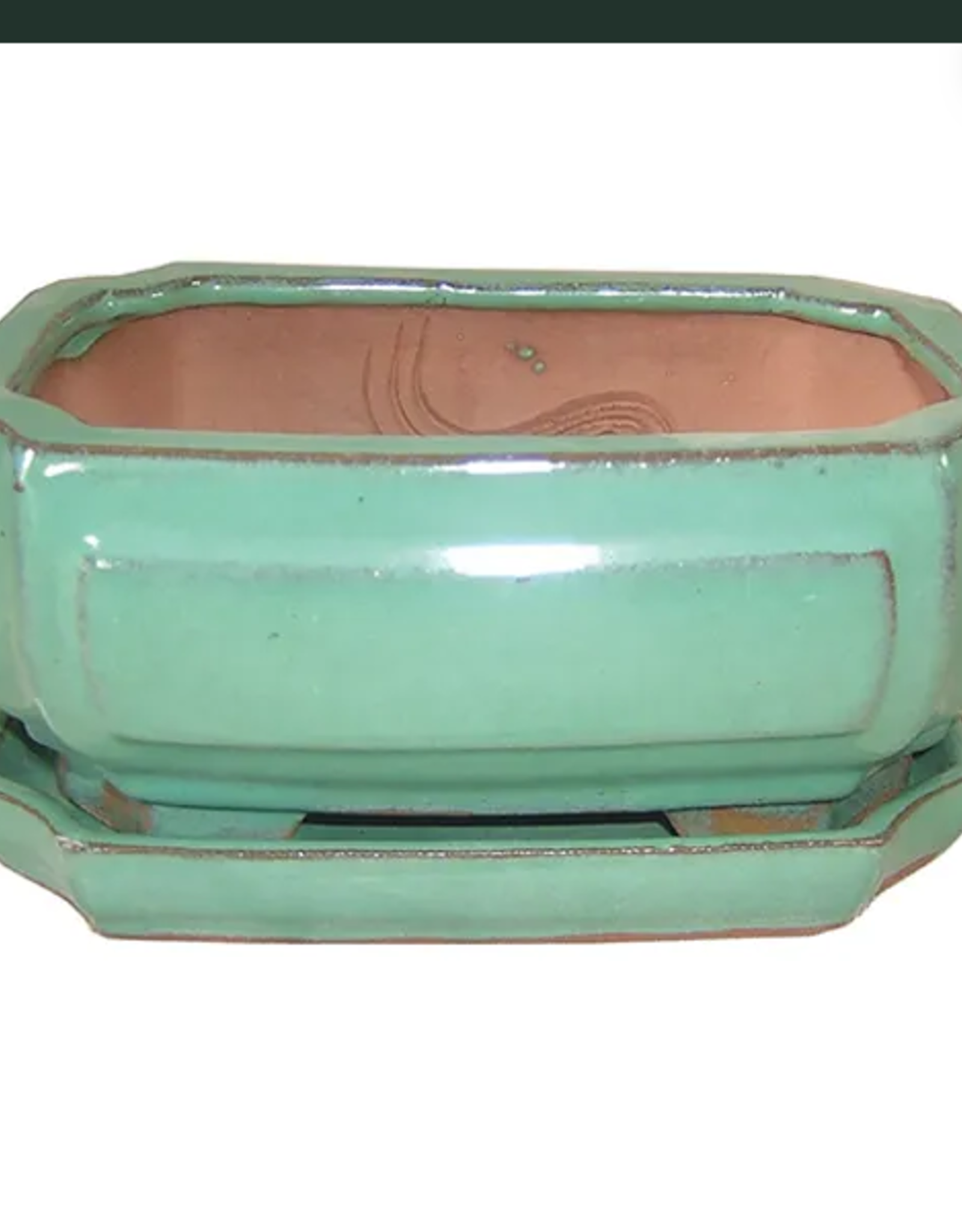 Professional Bonsai Pot, 8.5" x 6.5" x 3.5", Assorted