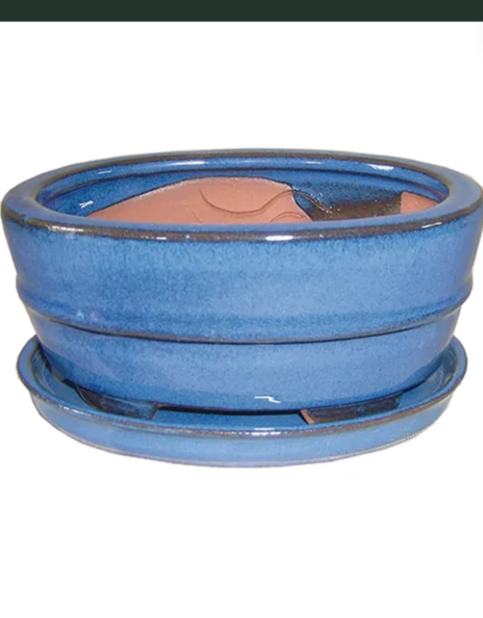 Professional Bonsai Pot, 8.5" x 6.5" x 3.5", Assorted