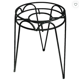 30" Hampton Plant Stand, Black