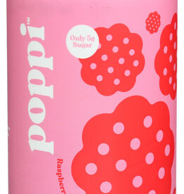 Poppi, Prebio Soda Raspberry Rose 12 oz