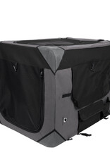 Zeus Zeus Soft Sided Dog Crate, Gray/Black, X-Large (replaces 90529)