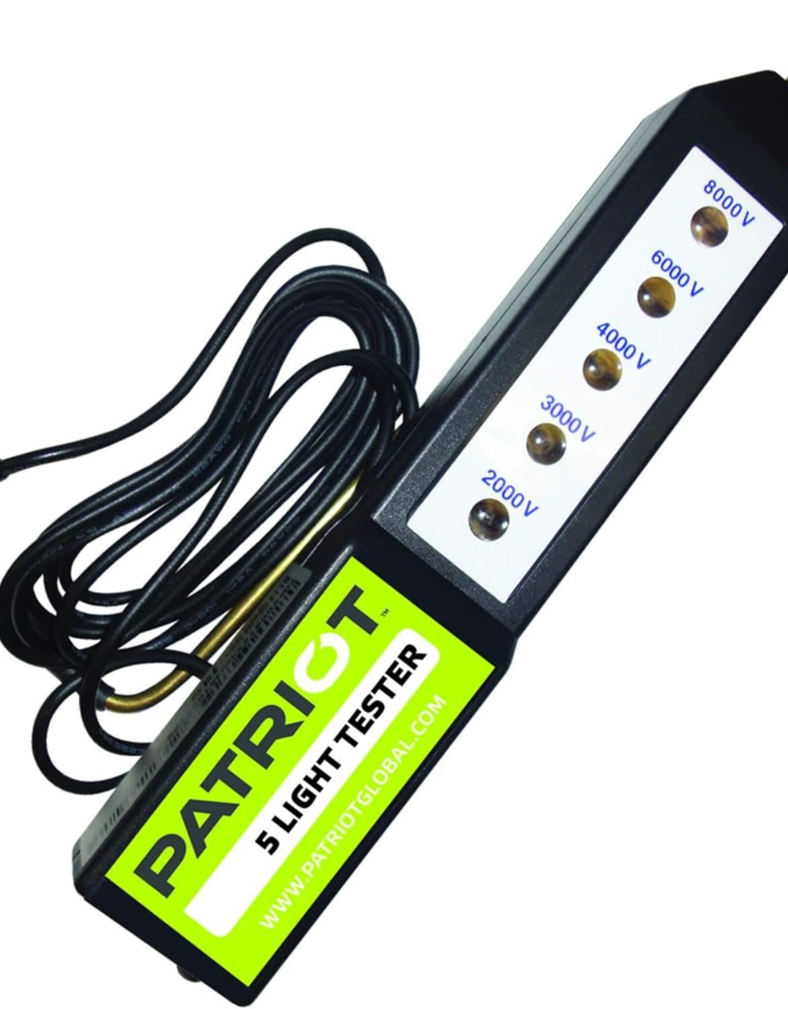 TRU-TEST FIVE LIGHT FENCE TESTER 814217 PATRIOT 20/cs