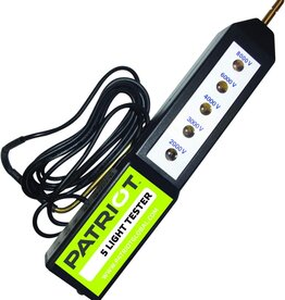 TRU-TEST FIVE LIGHT FENCE TESTER 814217 PATRIOT 20/cs