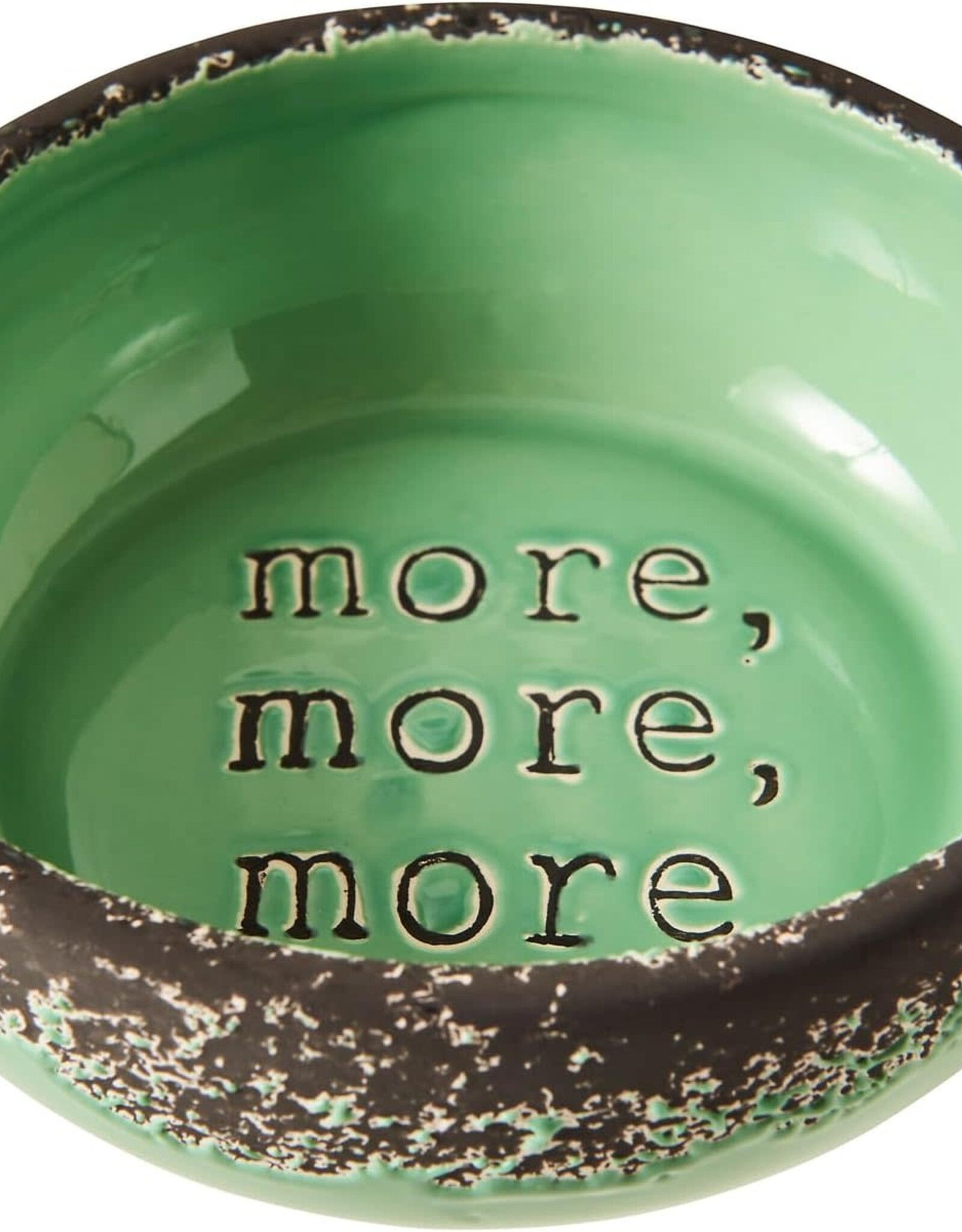 ETHICAL PRODUCT INC. MORE MORE DOG DISH AVOCADO 5 inch
