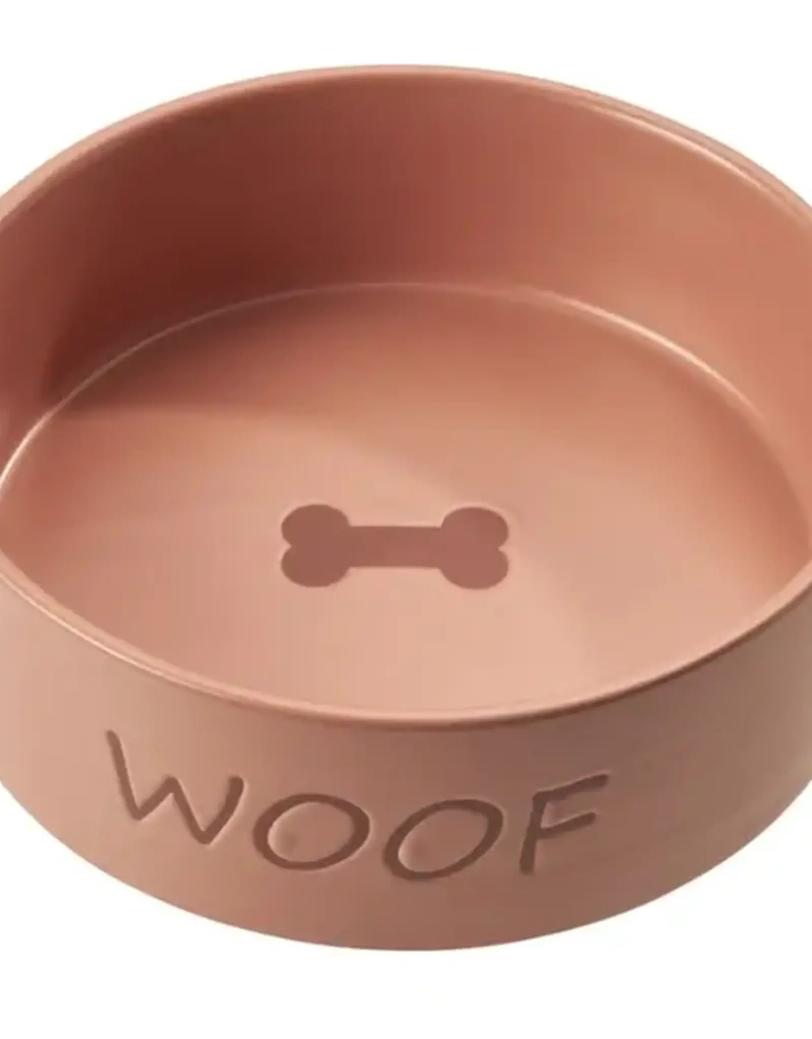 ETHICAL PRODUCT INC. PORTOFINO DISH DOG BLUSH PINK 7 inch