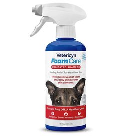 VETERICYN Pet Medicated Foaming Shampoo 16oz VETERICYN