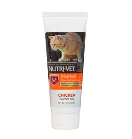 Nutri-Vet Nutri-Vet Hairball Chicken Flavor Paw-Gel for Cats 3 oz