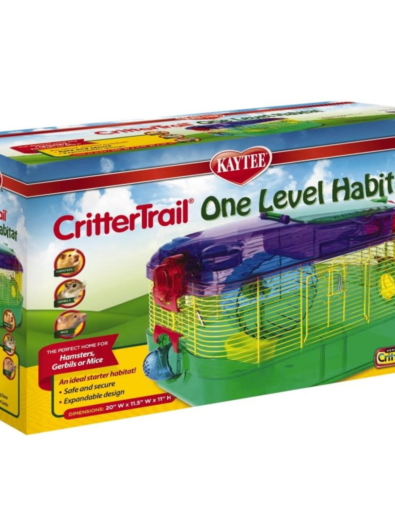 KAYTEE PRODUCTS Kaytee Crittertrail One Level Habitat