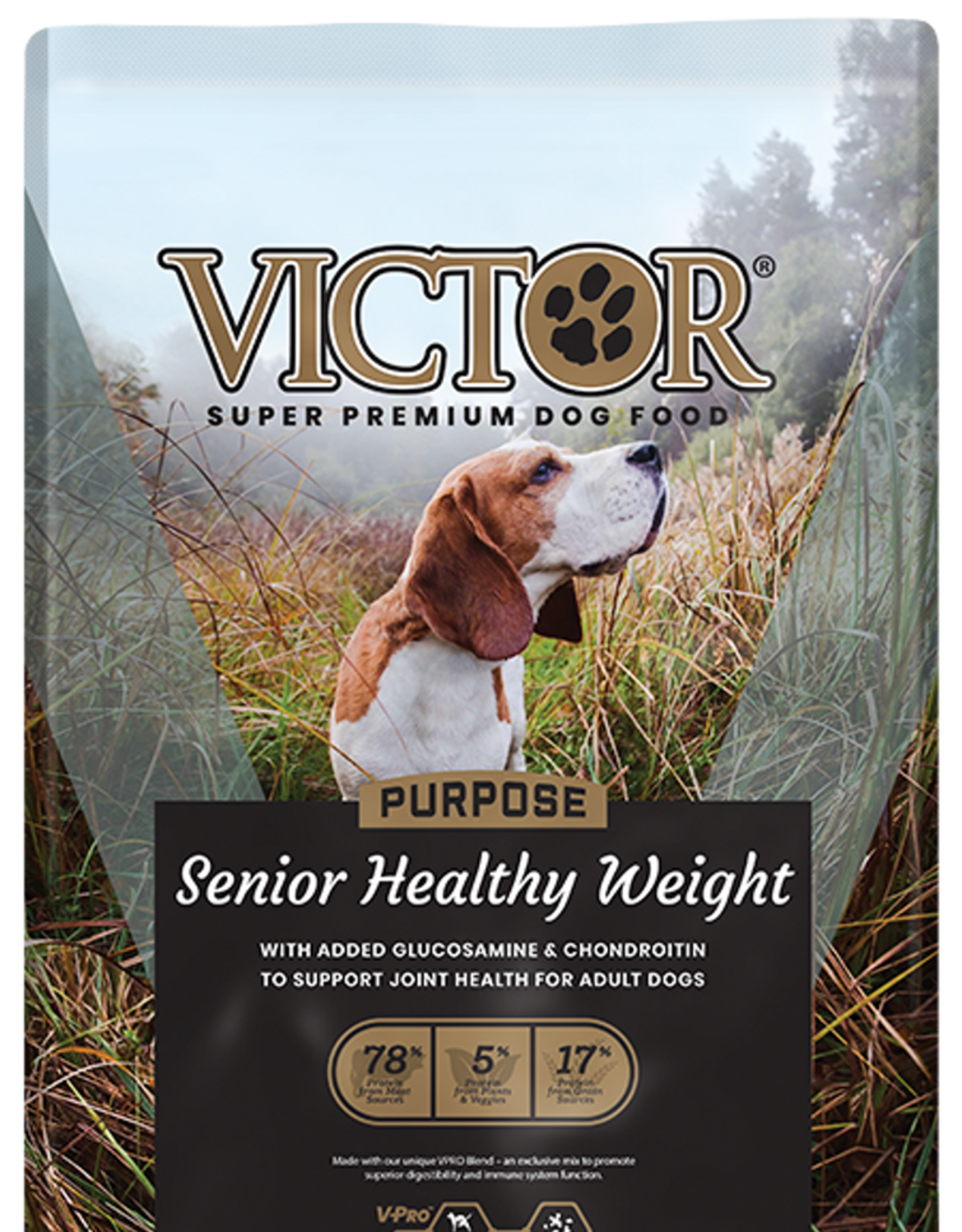 Victor Victor Dog Food Senior Healthy Weight 5#