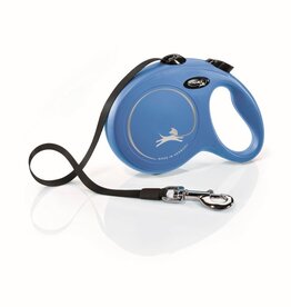 FLEXI NORTH AMERICA LLC Flexi Classic Nylon Cord Dog Leash Blue, 16 ft, LG, Up To 132 lb