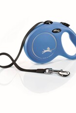 FLEXI NORTH AMERICA LLC Flexi Classic Nylon Cord Dog Leash Blue, 16 ft, LG, Up To 132 lb