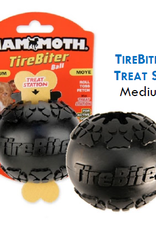MAMMOTH PET PRODUCTS MAM Toy Tirebiter Ball Treat Station 3 inch