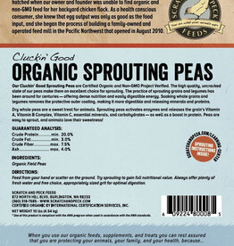 SCRATCH & PECK S&P Organic Whole Peas 40lb