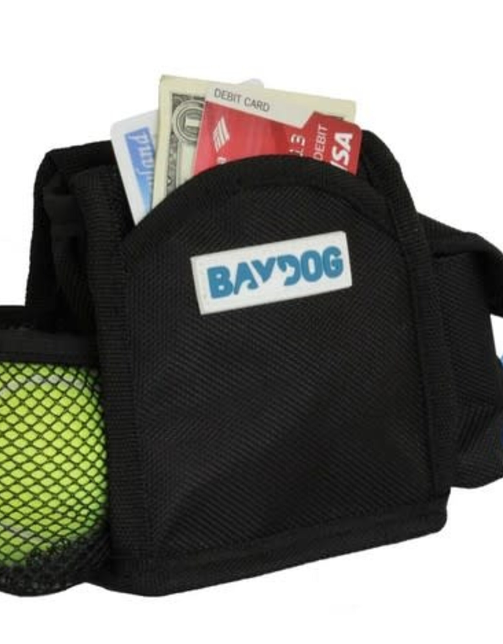 BayDog Frisco Treat Pouch Black Pack-N-Go bag