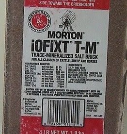 Morton trace-mineralized 4lb salt brick