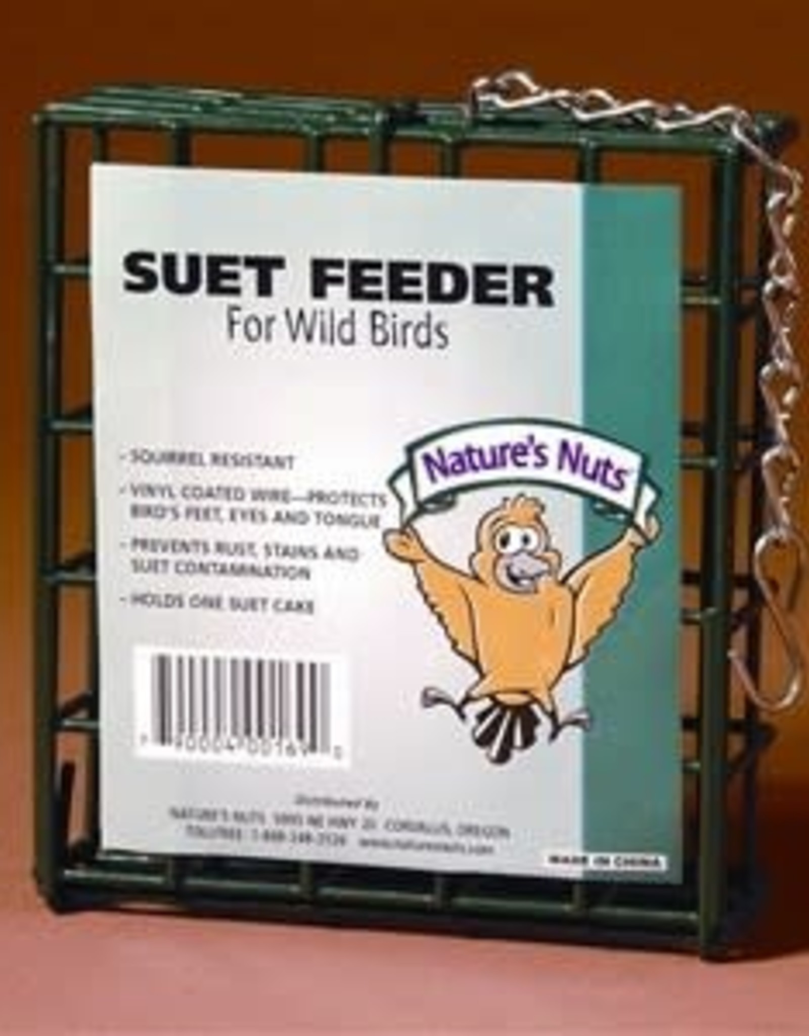 Chuckanut CHUCK NATURES Wire SUET CAGE  see 27700730