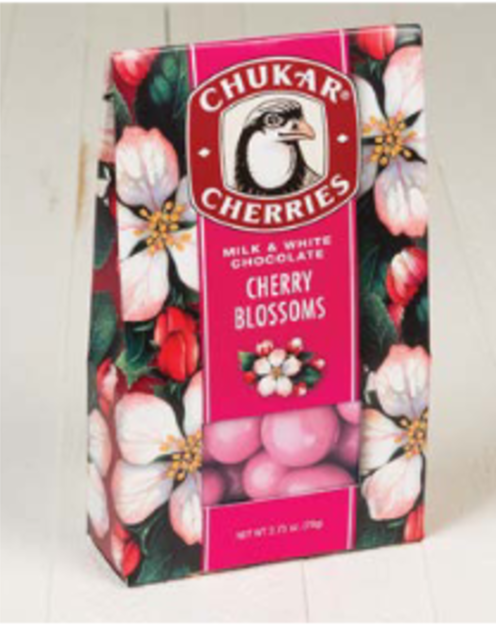 CC Cherry Blossoms Dark & White Chocolate 2.75oz box