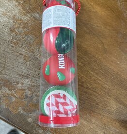 KONG COMPANY Kong Holiday Ball 4 pack