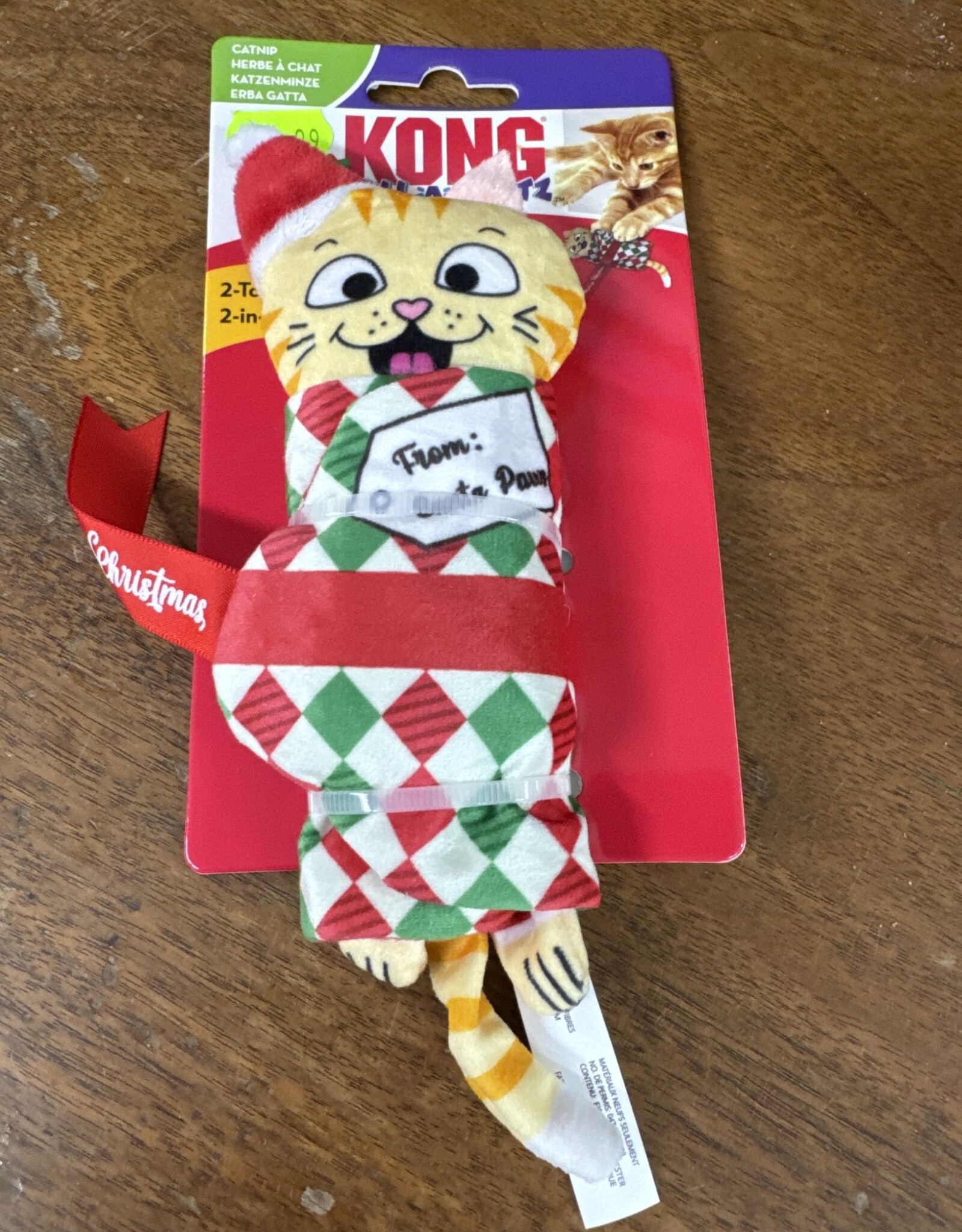 KONG COMPANY Kong Holiday Cat Pull-A-Partz