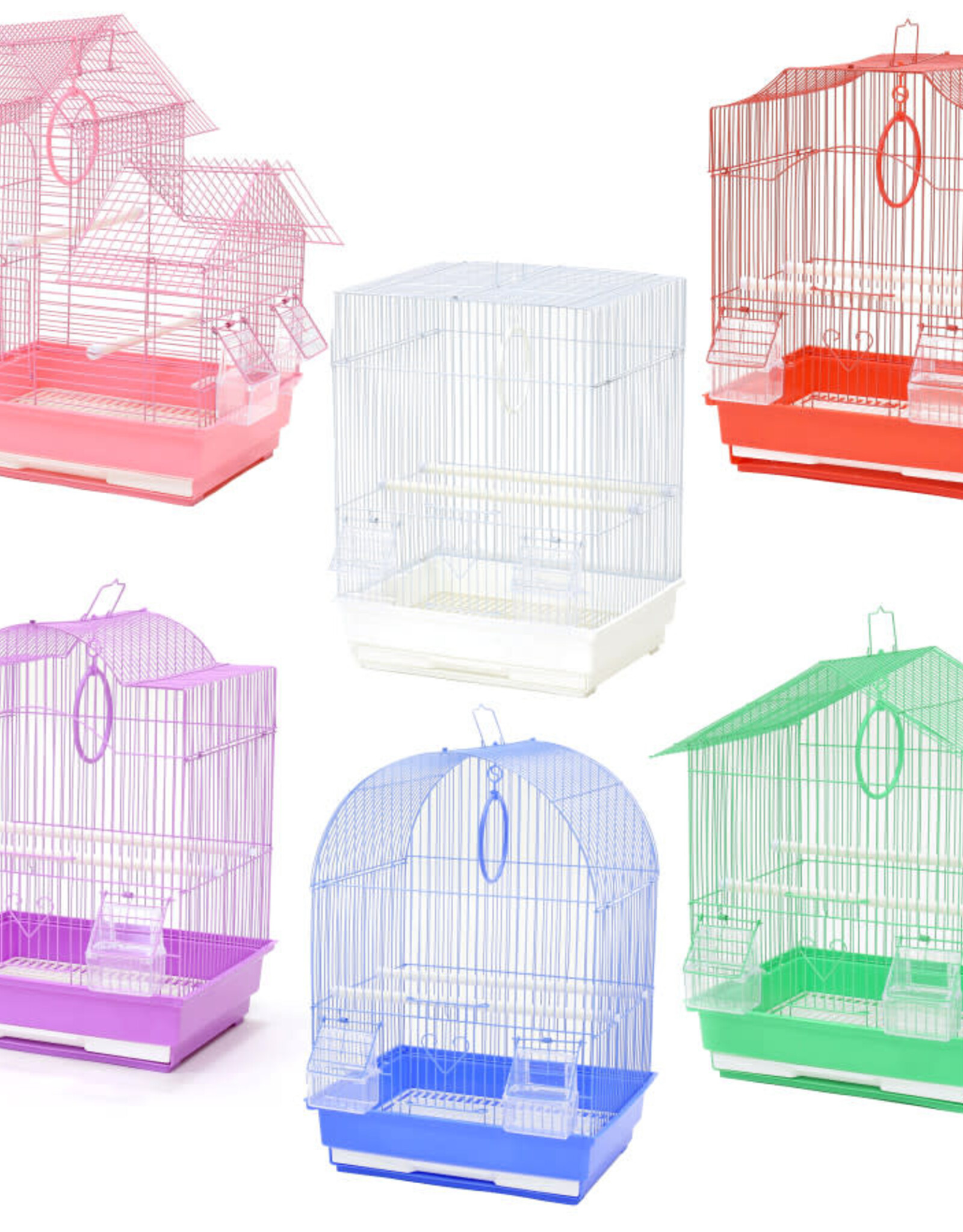 A & E Cages A & E Cages Happy Beaks Bird Cage Variety Pack Assorted, 6ea/14In X 11In X 18 in
