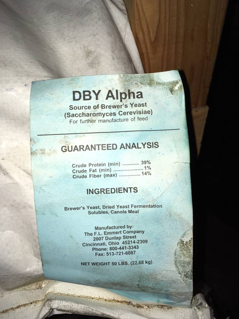 Alaska Mill and Feed Brewers yeast 50 lb Wagon Wheel