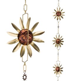 Rain Chain - Sunflower