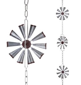 Rain Chain - Windmill