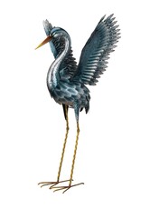 Seablue Crane Decor - Down 36.5"