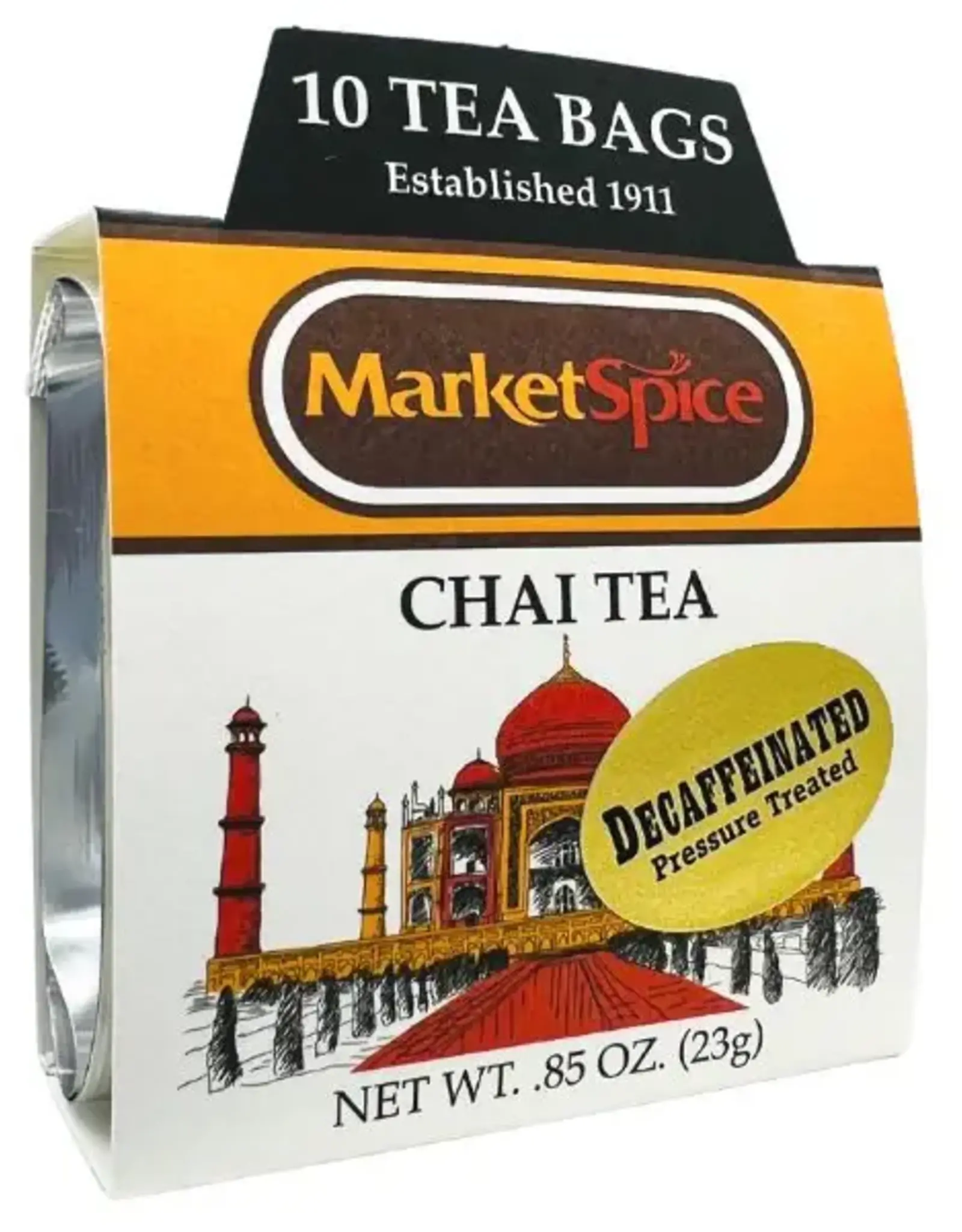 Market Spice Chai decaf 10ct