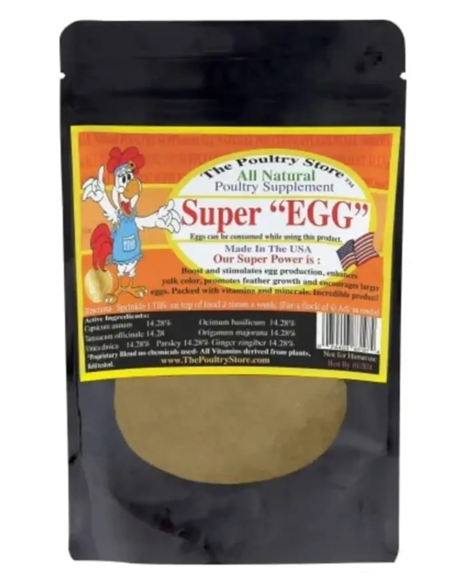 SUPER EGG 5 oz POULTRY 38319-74 12/cs