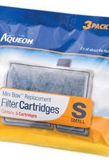AQUEON Aqueon Cartridges Small Filter 3PK Quiet Flow or MiniBow