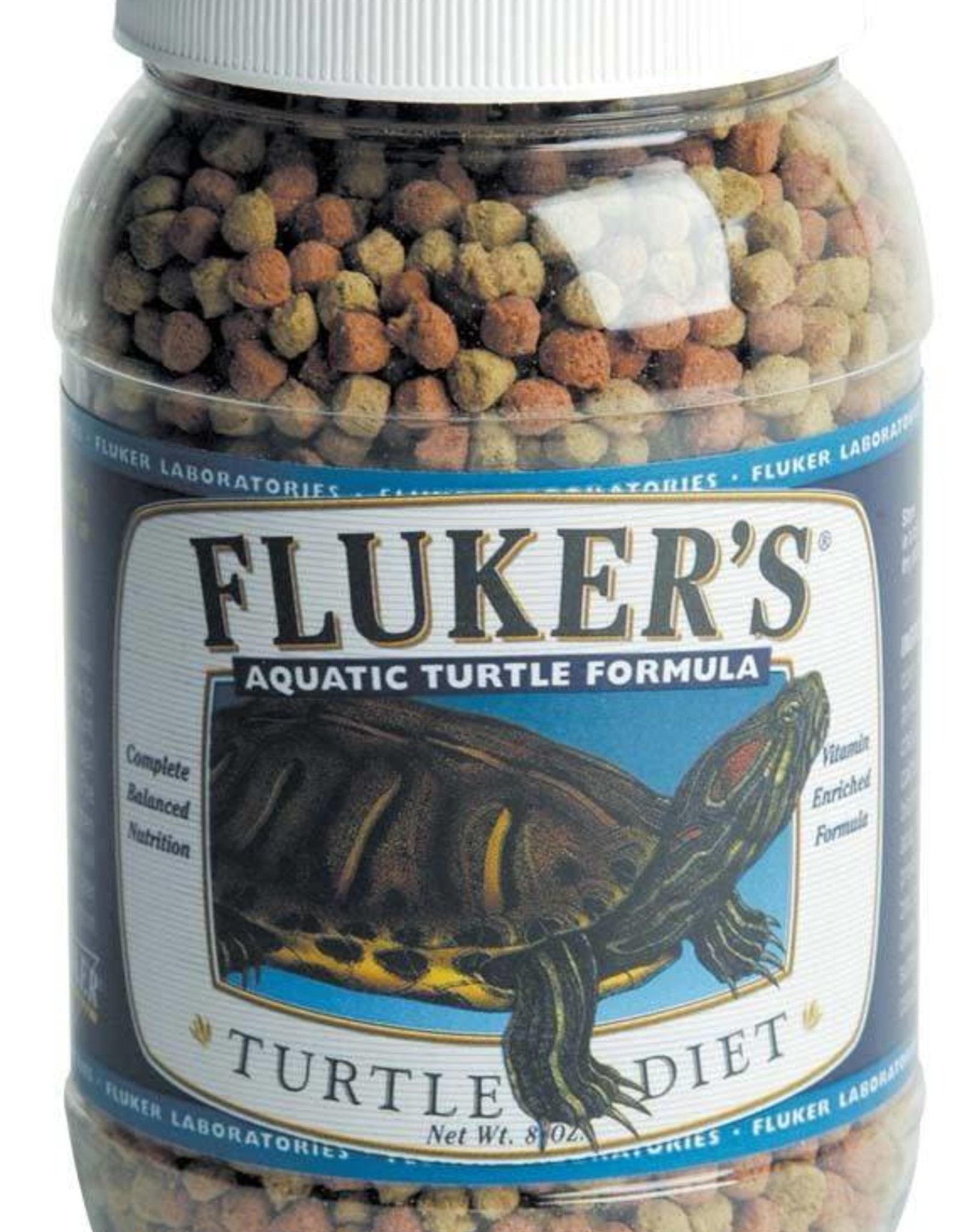 FLUKER LABS Fluker's Aquatic Turtle Formula Turtle Diet 8oz