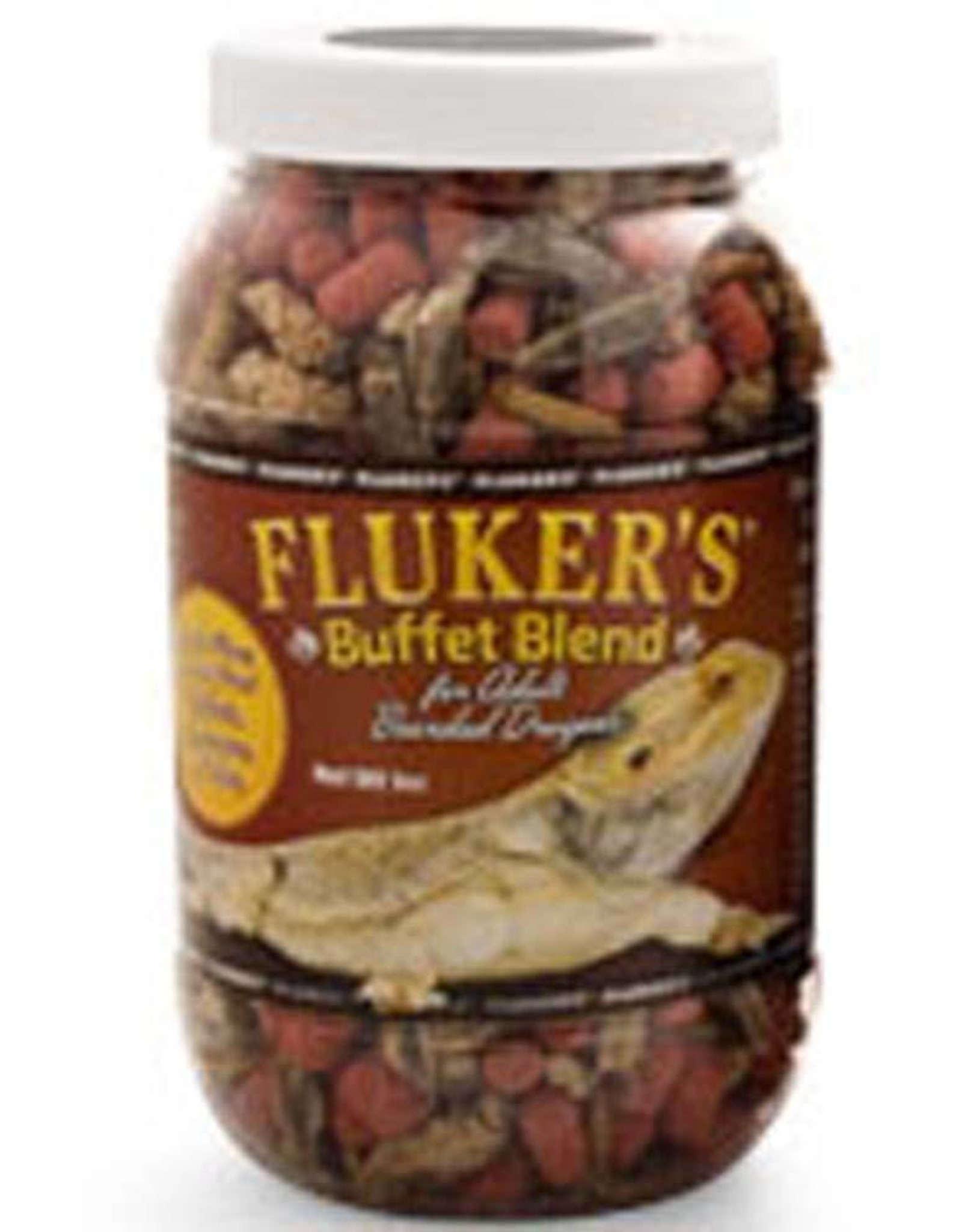 FLUKER LABS Flukers Buffet Blend Adult Bearded Dragon Formula 2.9oz  Food