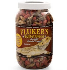 FLUKER LABS Flukers Buffet Blend Adult Bearded Dragon Formula 2.9oz  Food