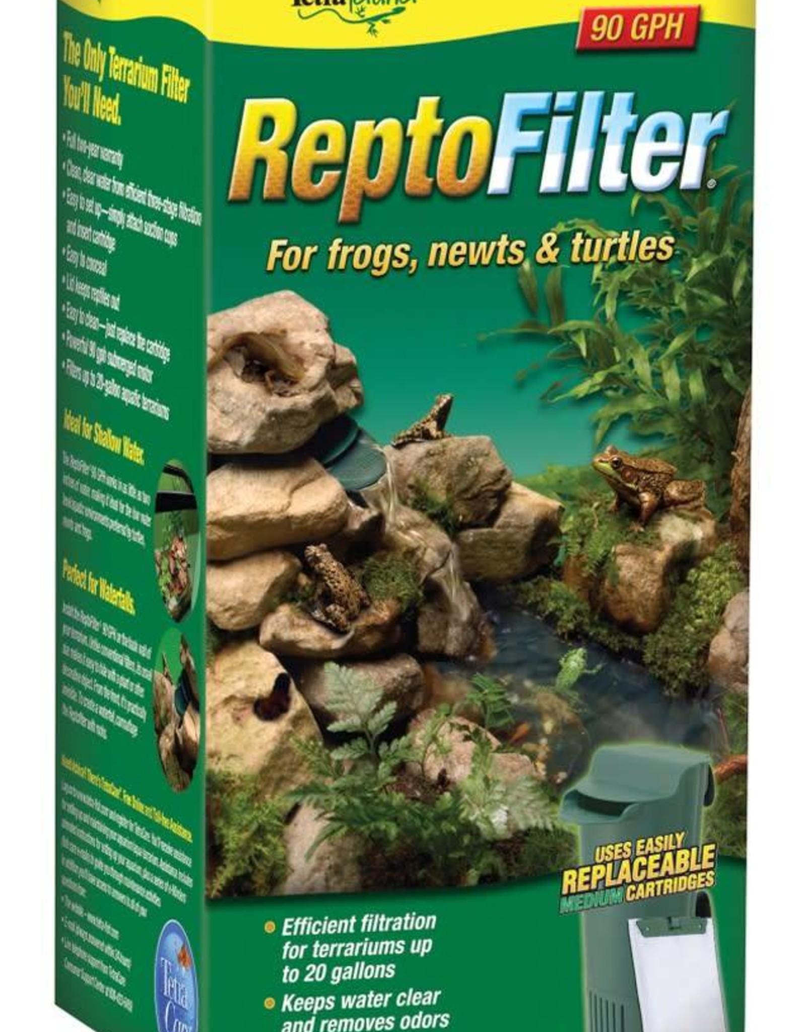 SPECTRUM BRANDS - TETRA REPTOFILTER IN TANK FILTER 20 Gal/ 90GPH