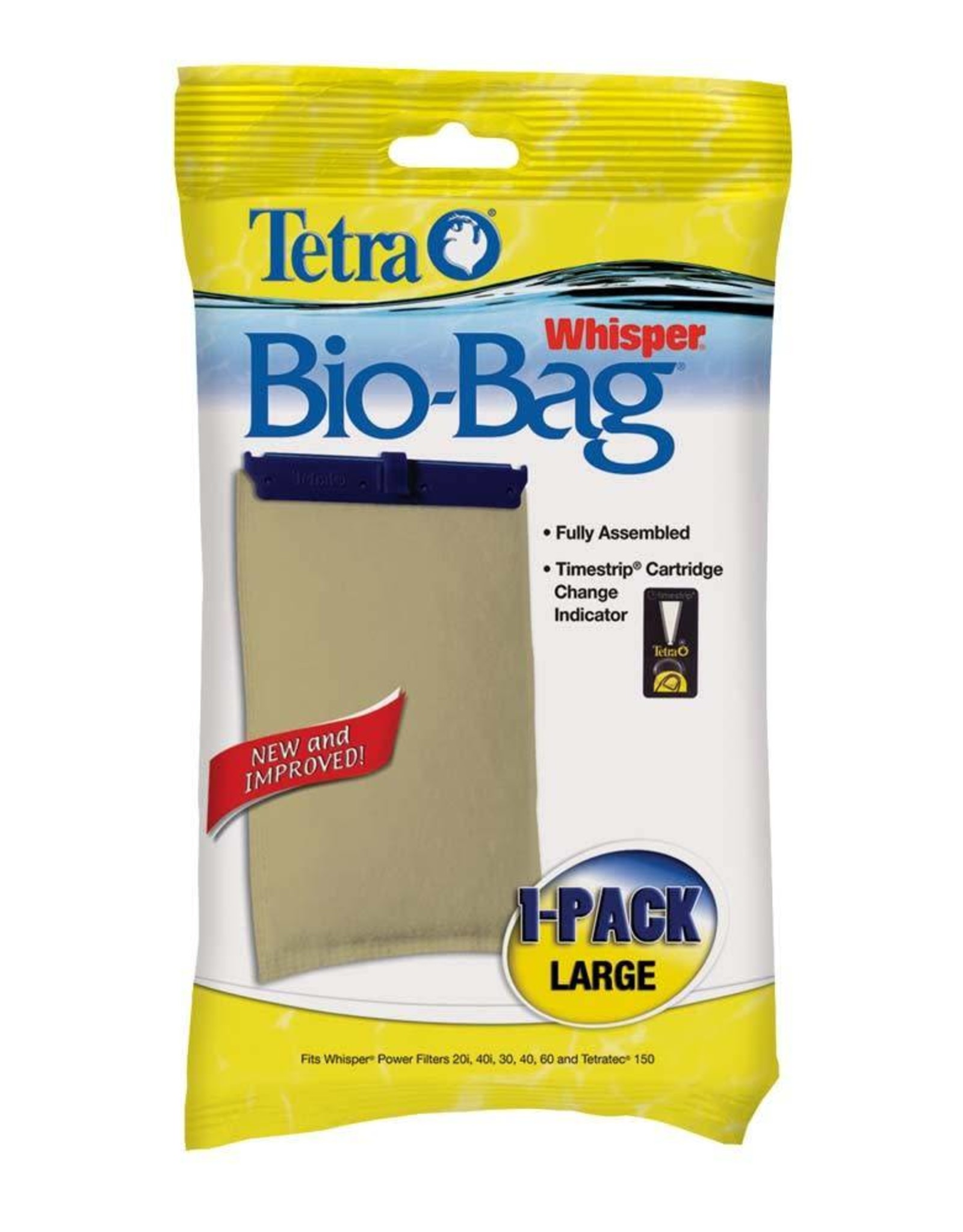 SPECTRUM BRANDS - TETRA TETRA WHISPER CRTRDG BIO-BAG LG