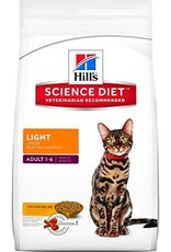 Hill's Science Diet Feline ADULT Light  4 lb.