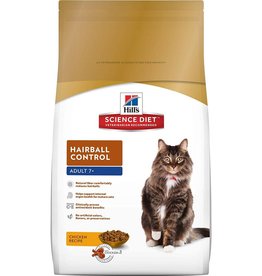 Hill's Science Diet Feline ADULT Hairball Control  3.5 lb.