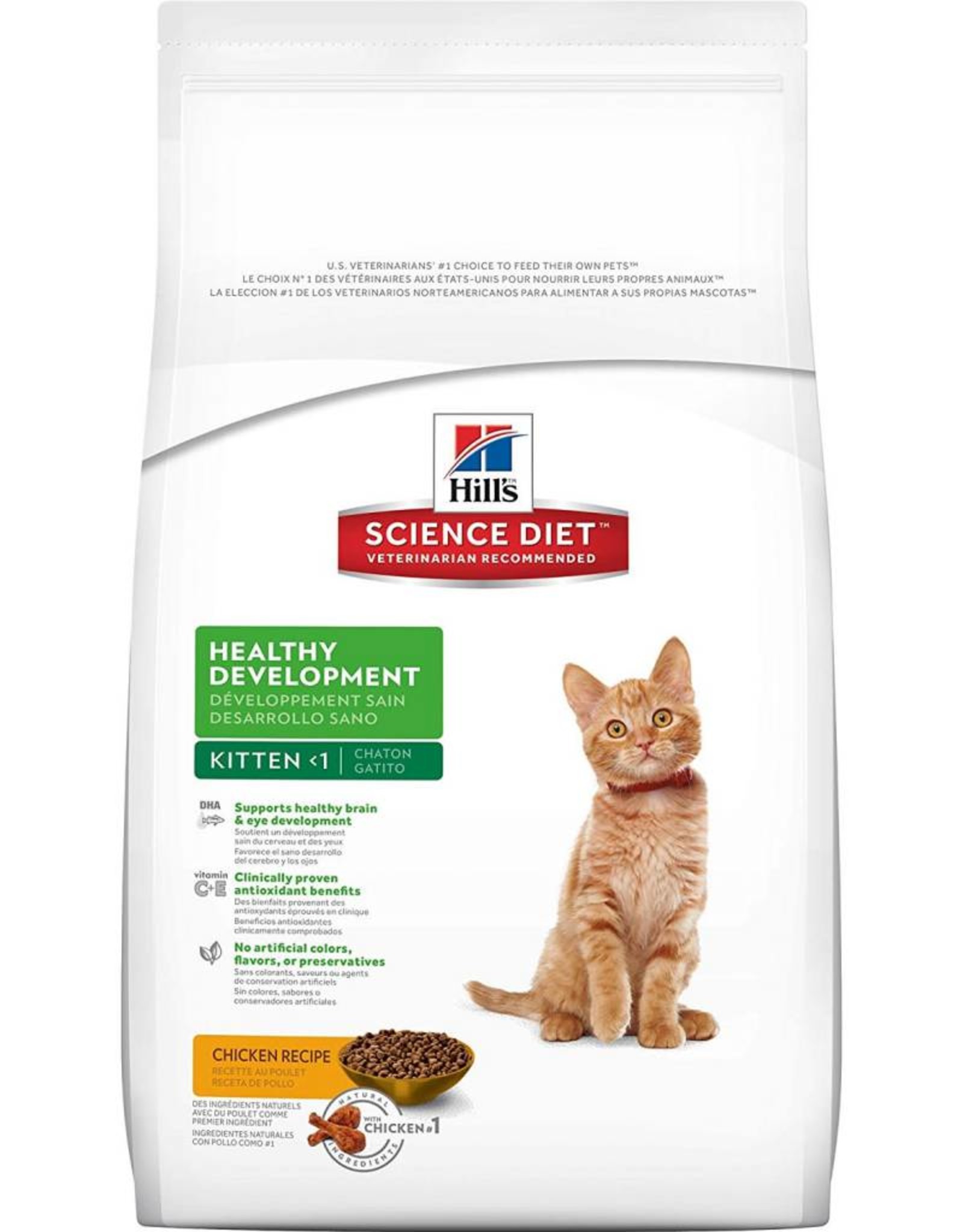 Hill's Science Diet Feline KITTEN Healthy Development Original  7 lb.