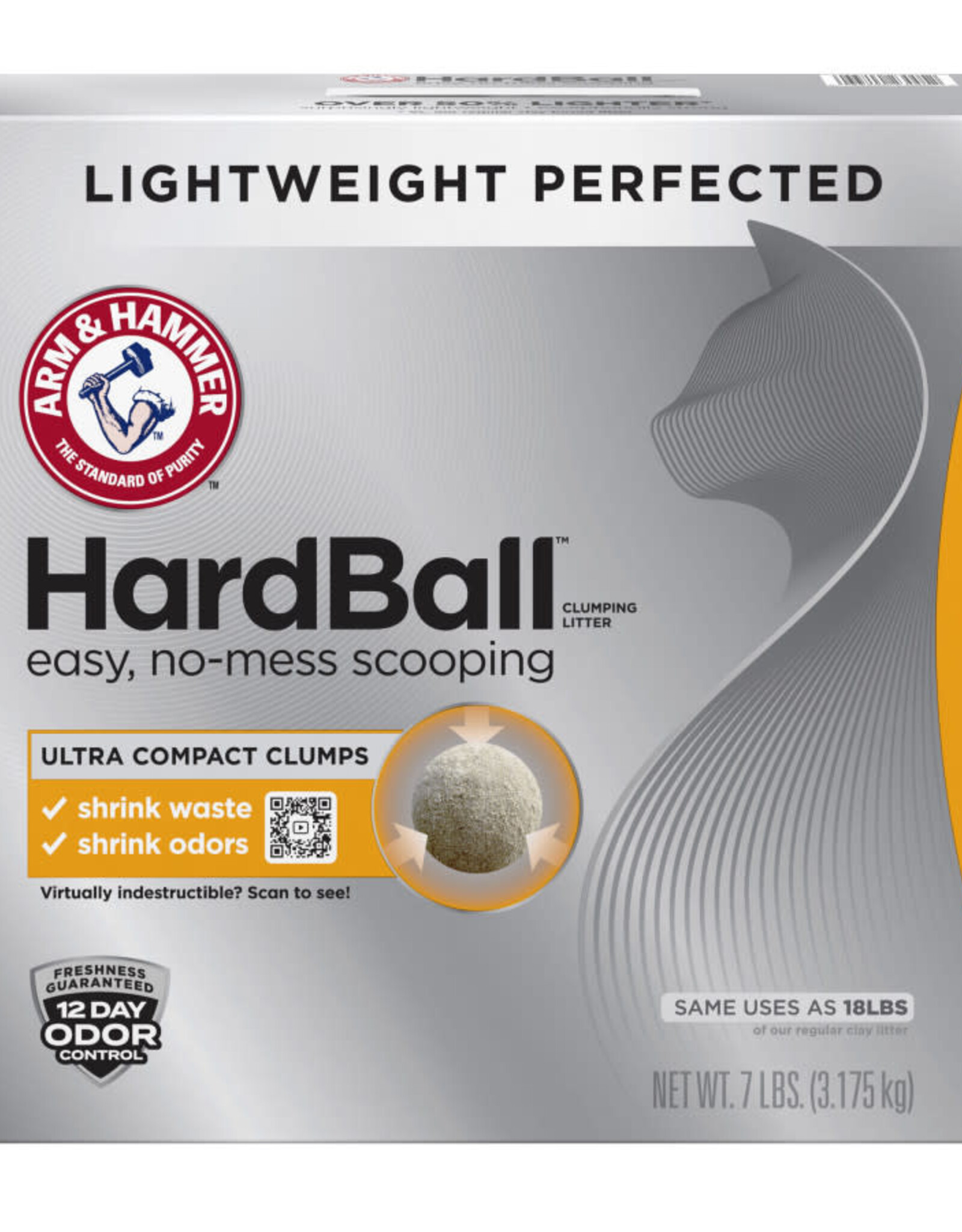 Arm & Hammer Arm & Hammer Hardball Lightweight Clumping Cat Litter 7 lb