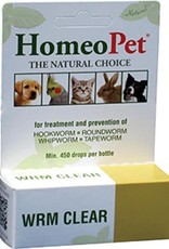 HOMEO HomeoPet WORM CLEAR All Species  15ML