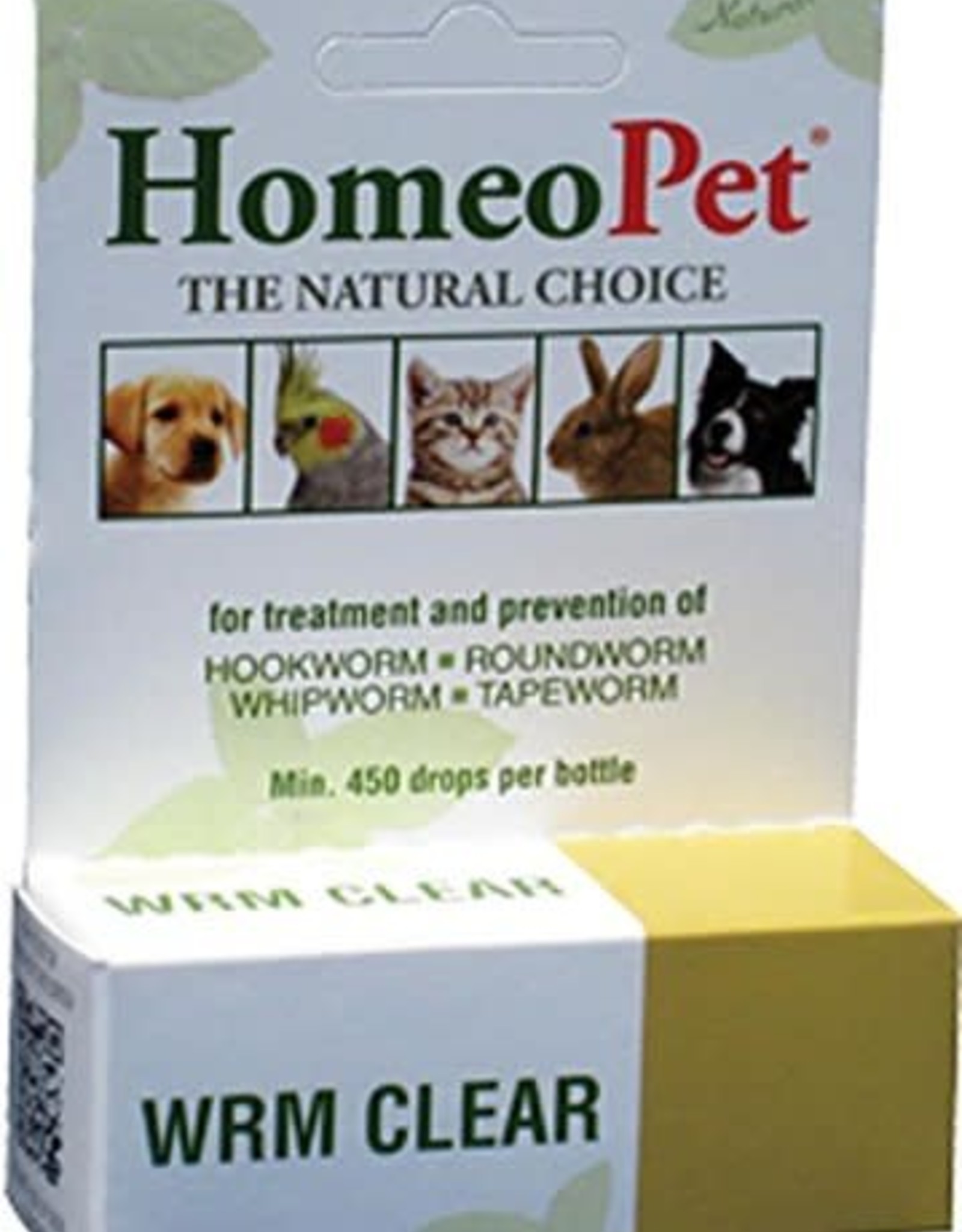 HOMEO HomeoPet WORM CLEAR All Species  15ML